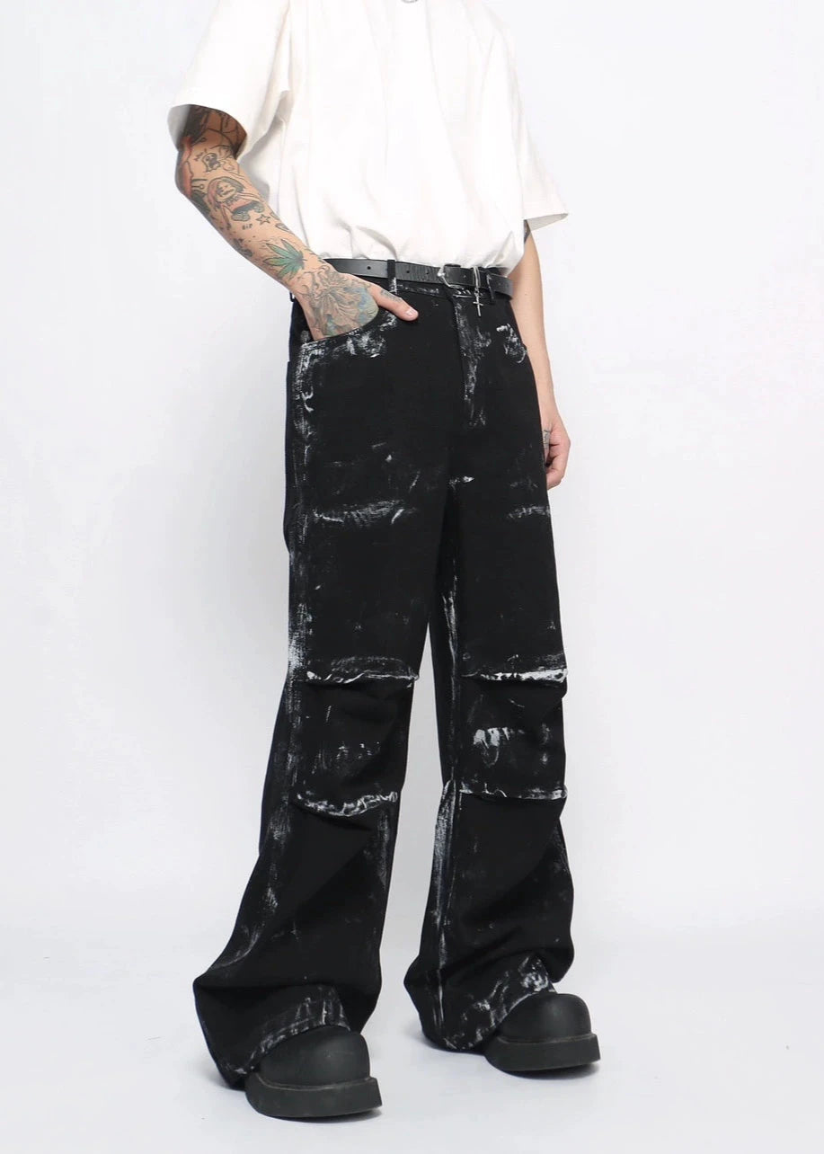 black bootcut denimgm16228