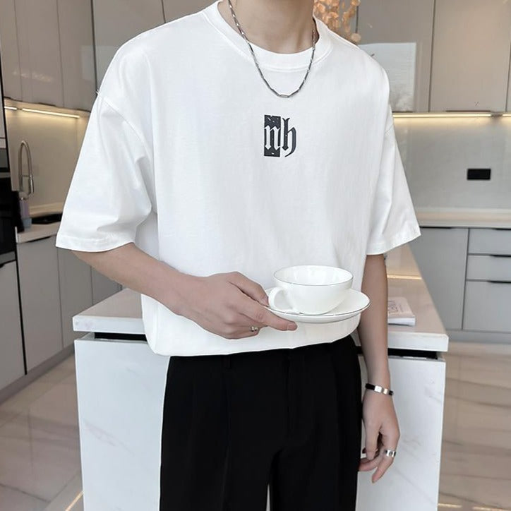 モードワンポイントロゴTシャツ gm5274