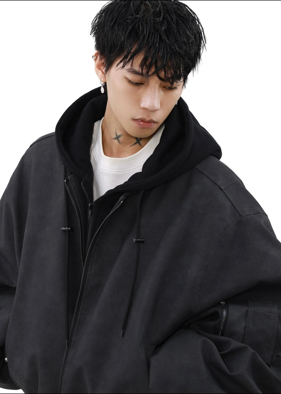 loose hoodie jacket gm16170
