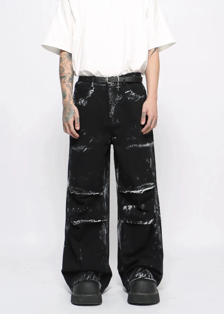 black bootcut denimgm16228