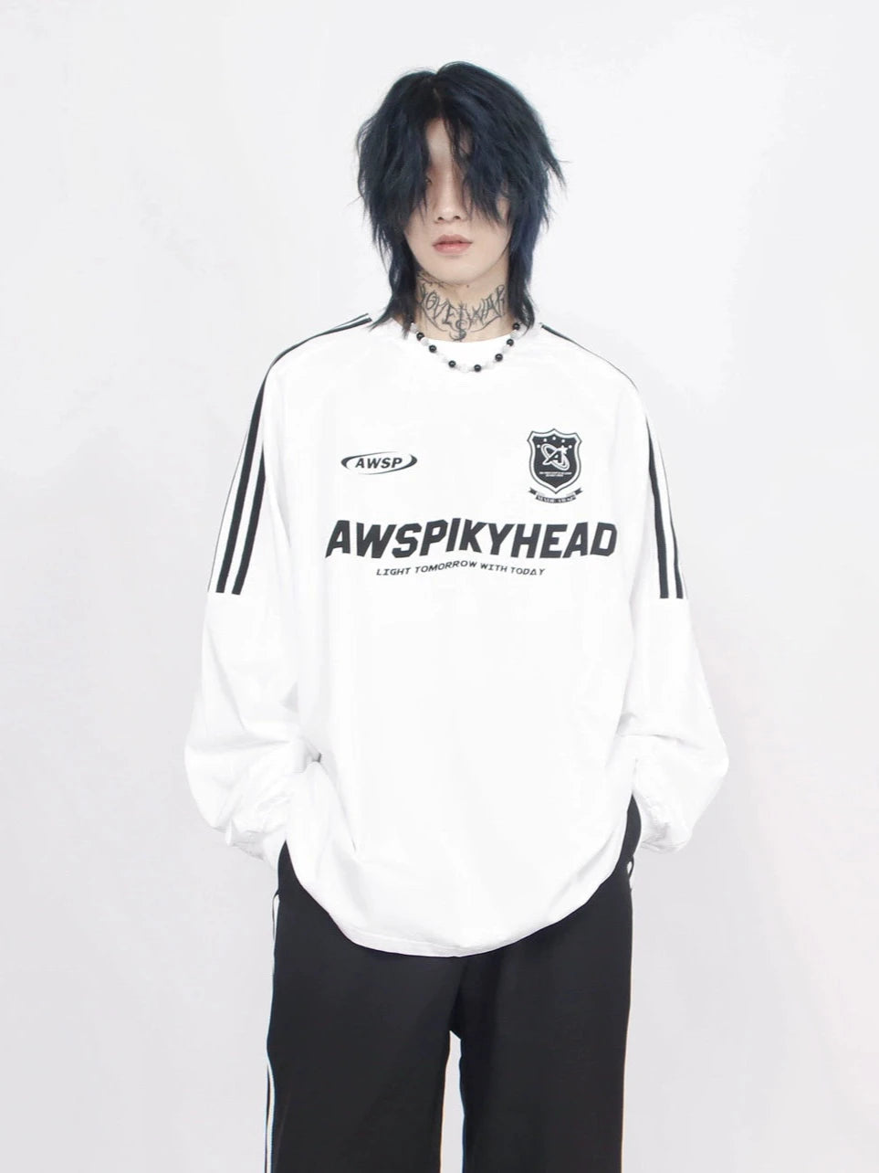 round neck long sleeve T-shirt gm15648