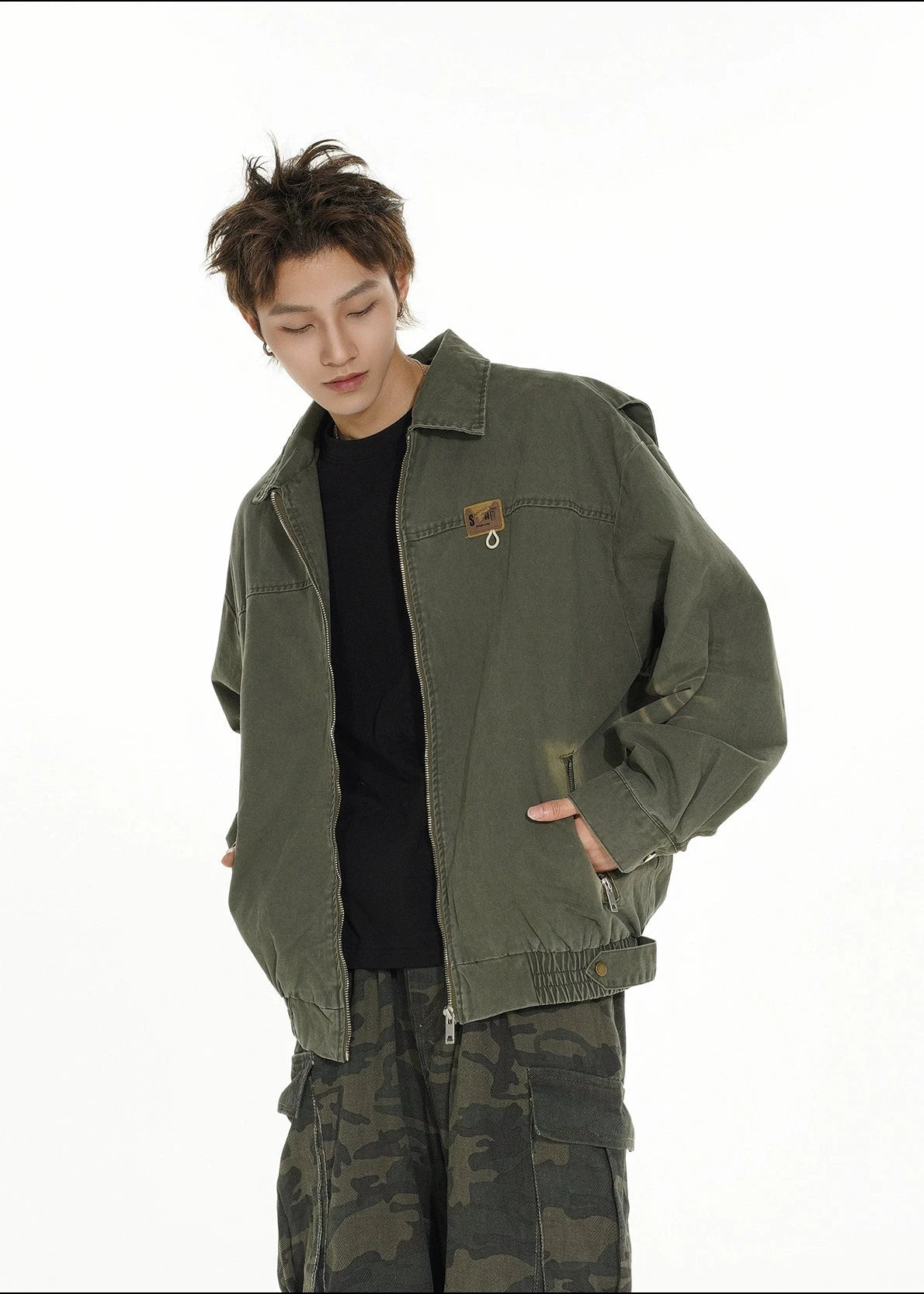 street retro jacket gm16059