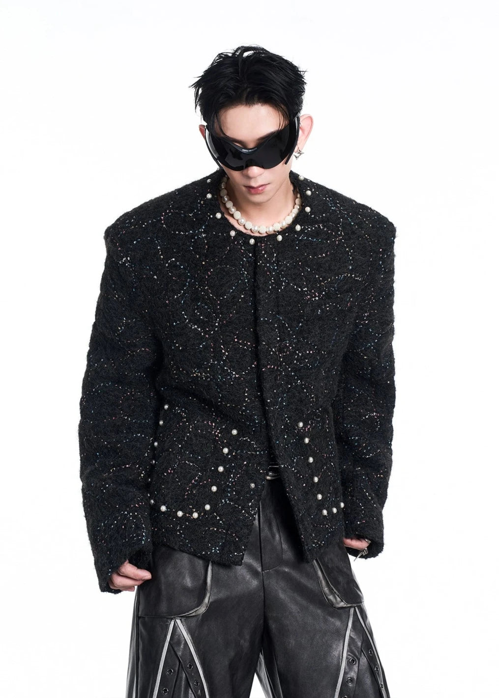 pearl woolen jacket gm16204