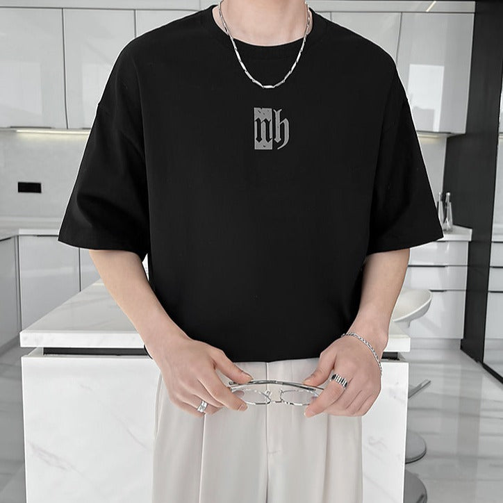 モードワンポイントロゴTシャツ gm5274