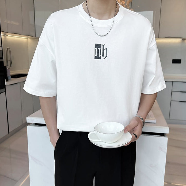 モードワンポイントロゴTシャツ gm5274
