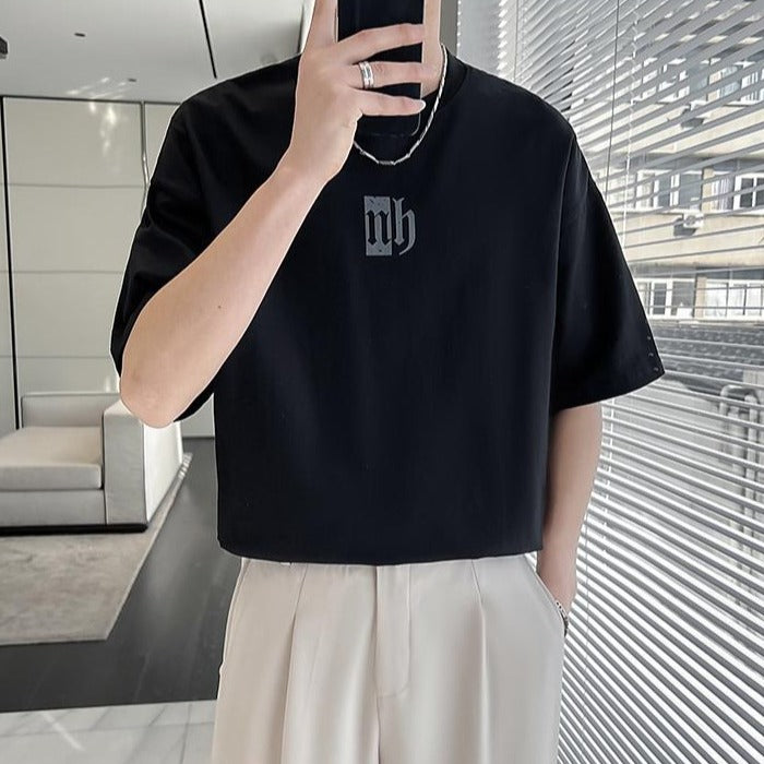 モードワンポイントロゴTシャツ gm5274