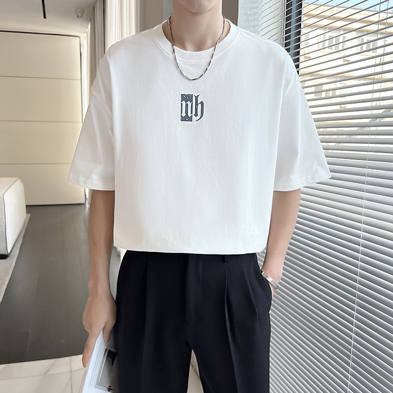 モードワンポイントロゴTシャツ gm5274