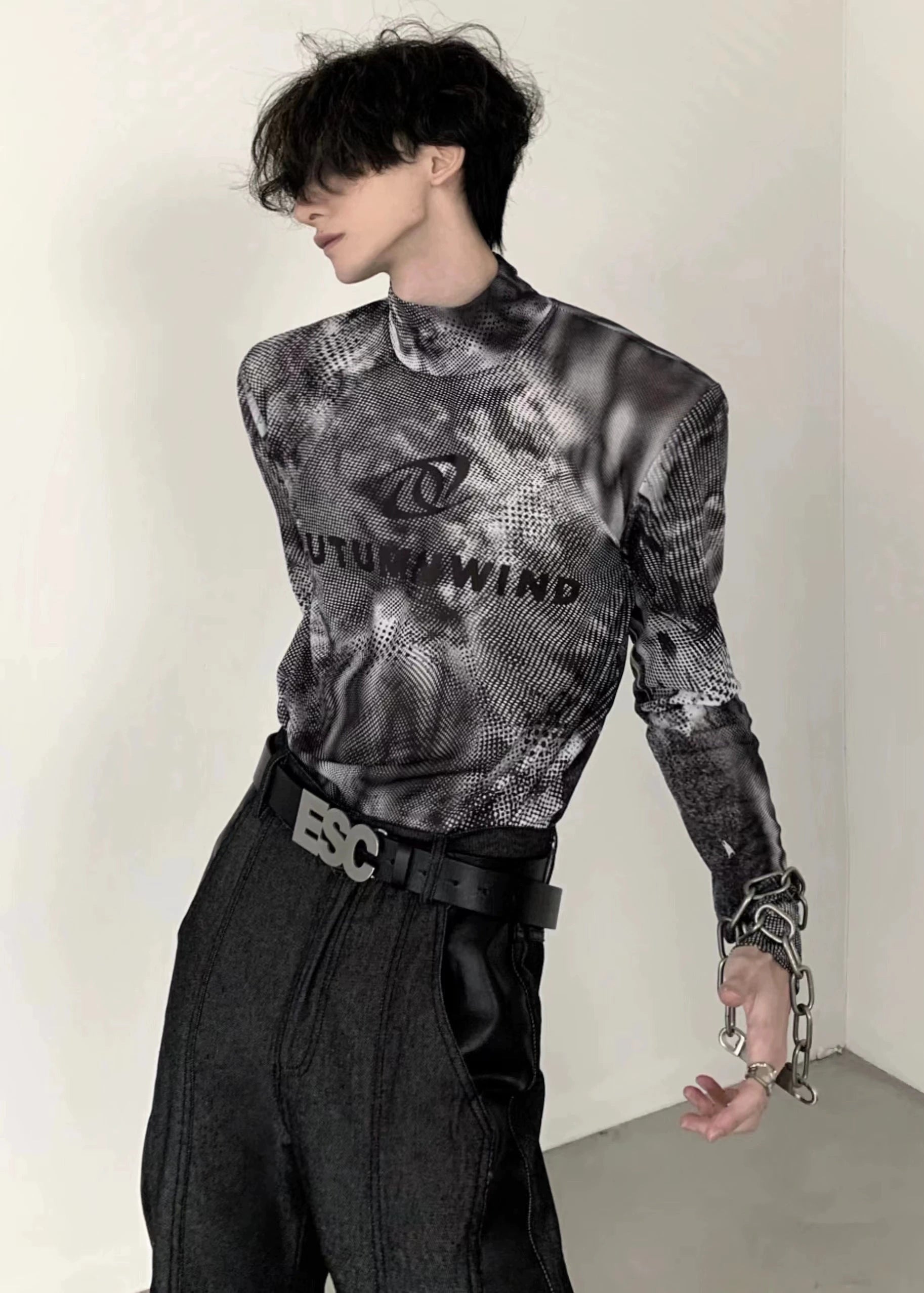 y2k punk shirt gm16321