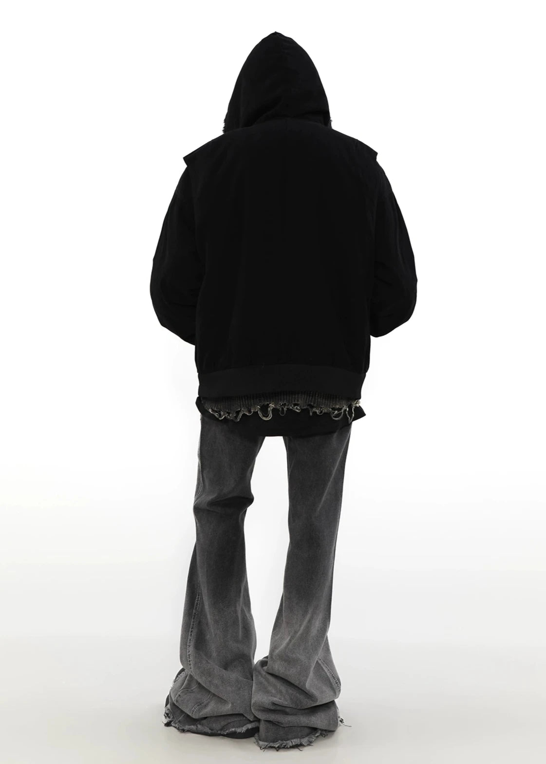 retro hooded work jacket gm16155