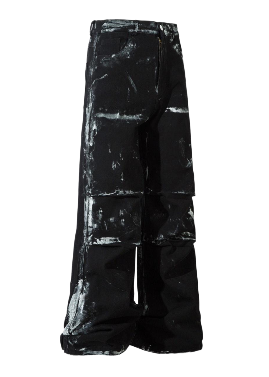 black bootcut denimgm16228