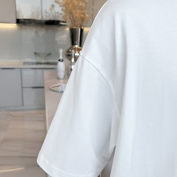 モードワンポイントロゴTシャツ gm5274