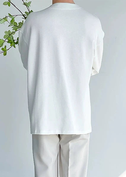 V-neck simple shirt gm15945