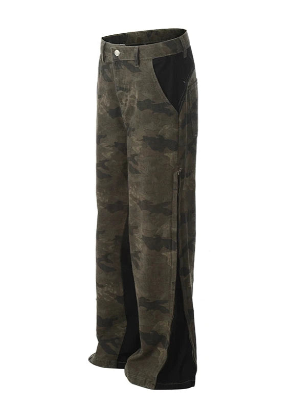 street retro camouflage pants gm16252
