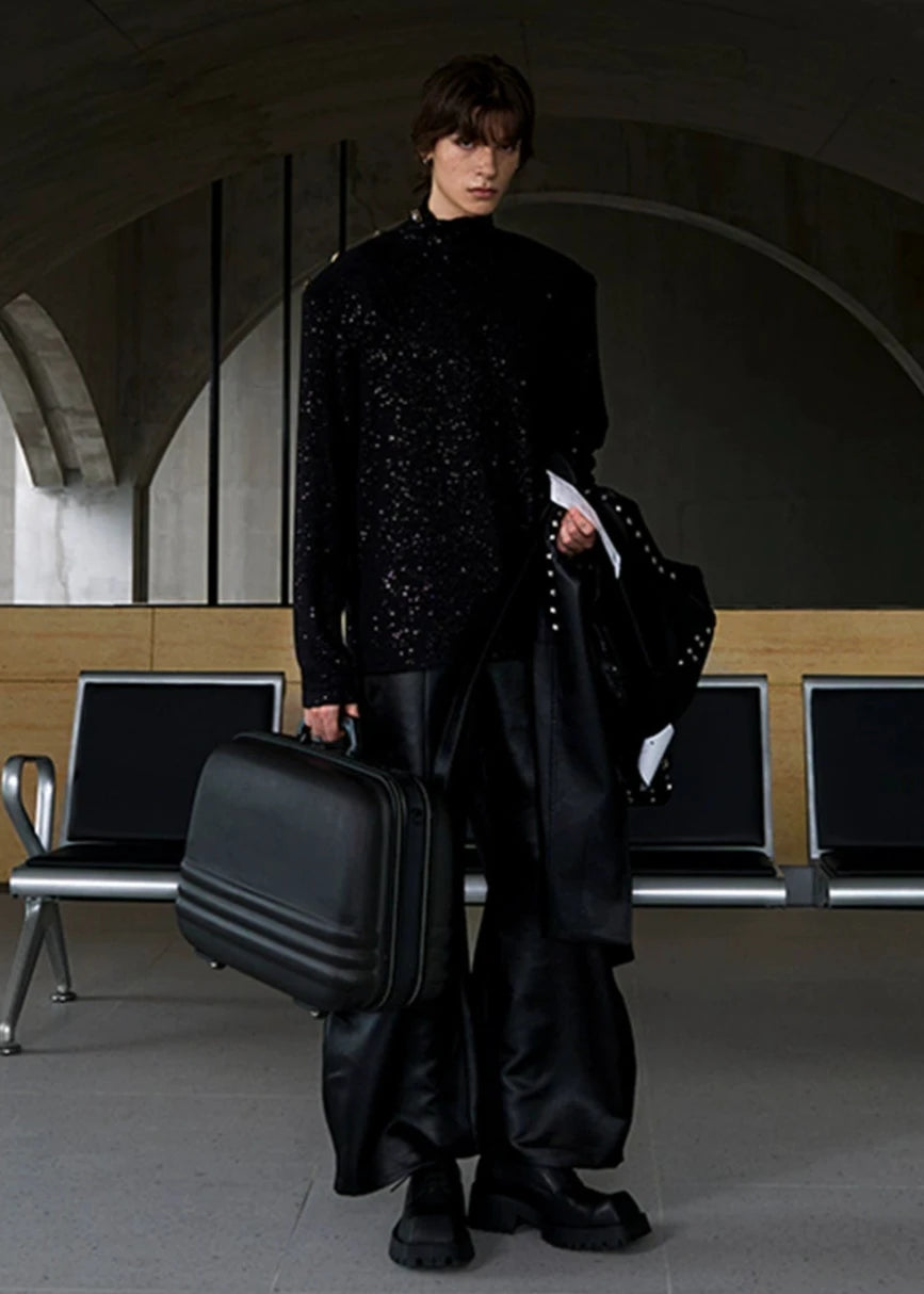 luxury starry sky glitter shirt gm16200