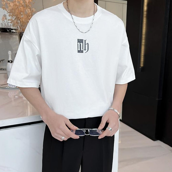 モードワンポイントロゴTシャツ gm5274
