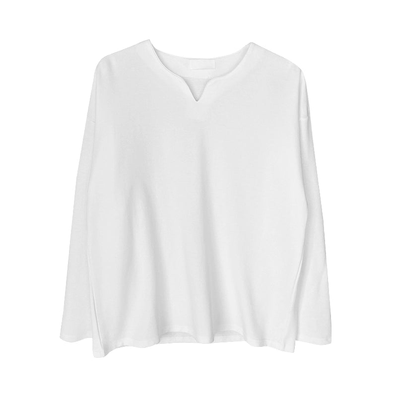 V-neck simple shirt gm15945