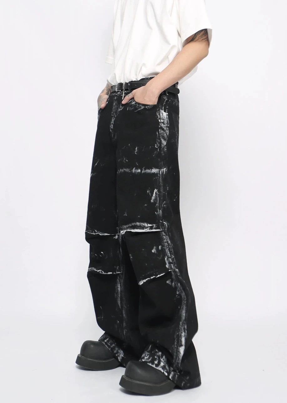black bootcut denimgm16228