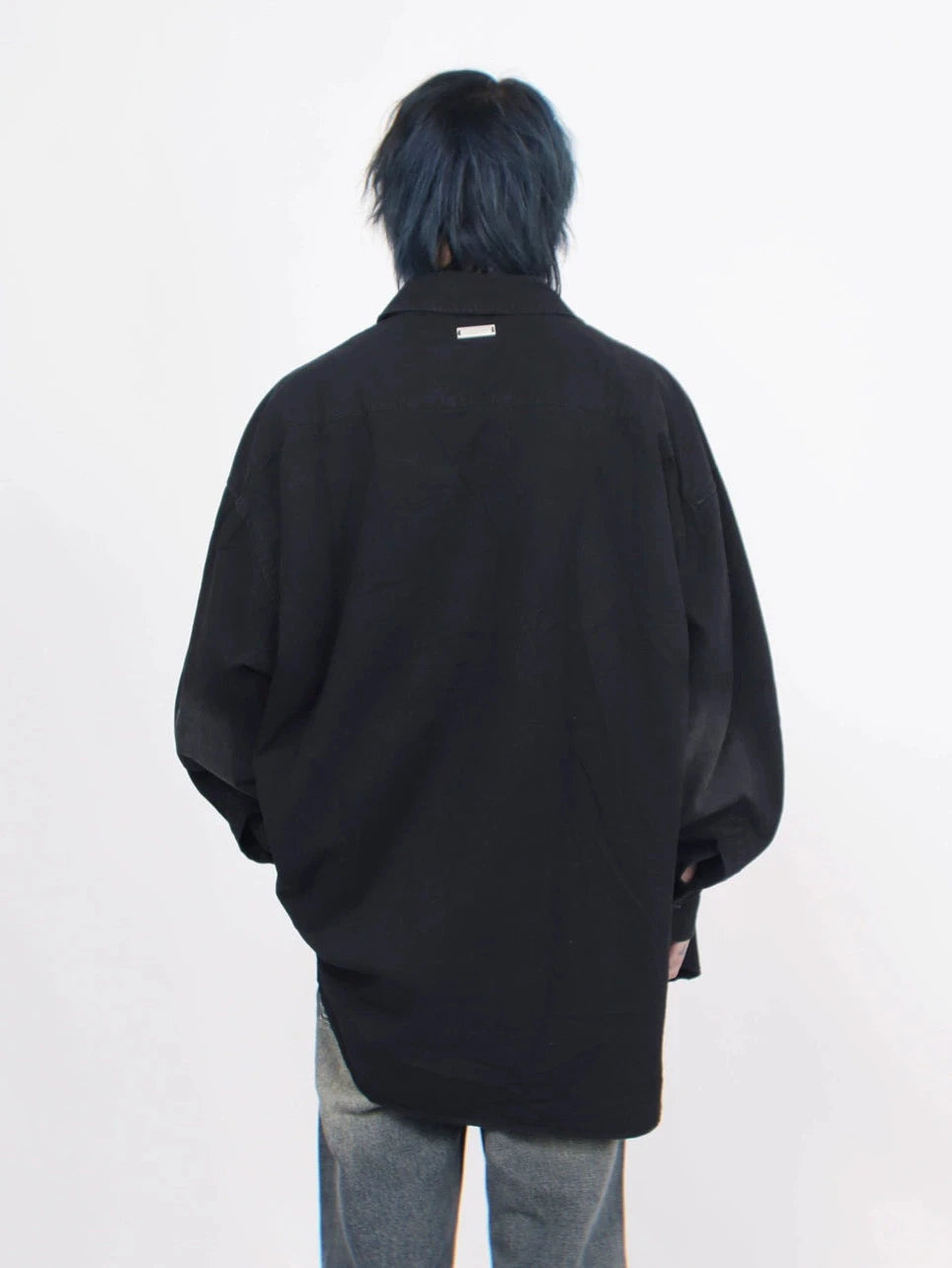 center washed shirt gm15647
