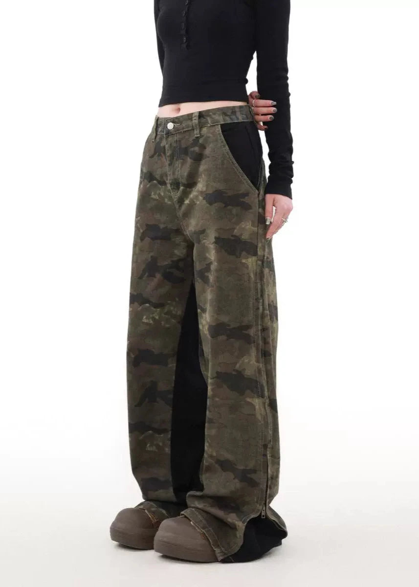 street retro camouflage pants gm16252