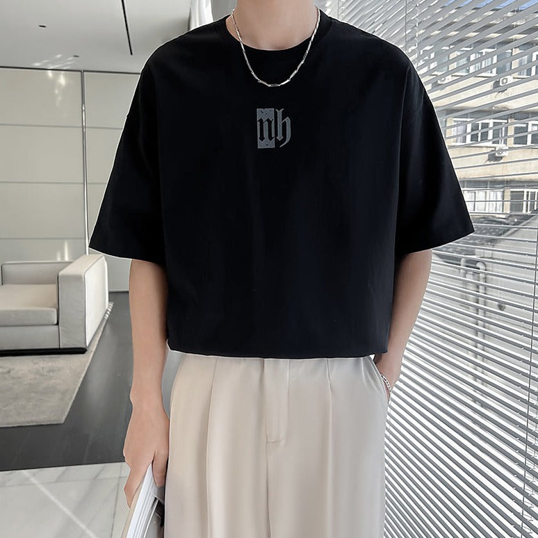 モードワンポイントロゴTシャツ gm5274