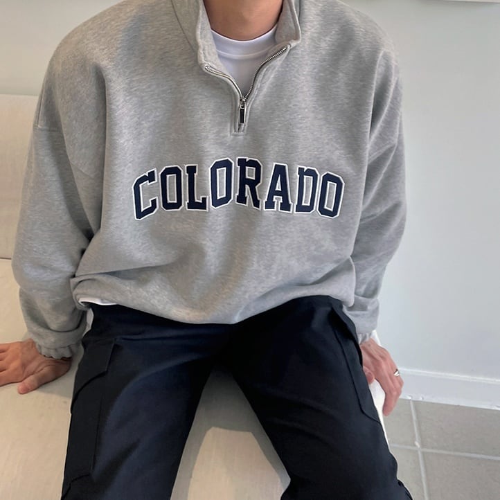 Half zipper sweatshirt gm2129