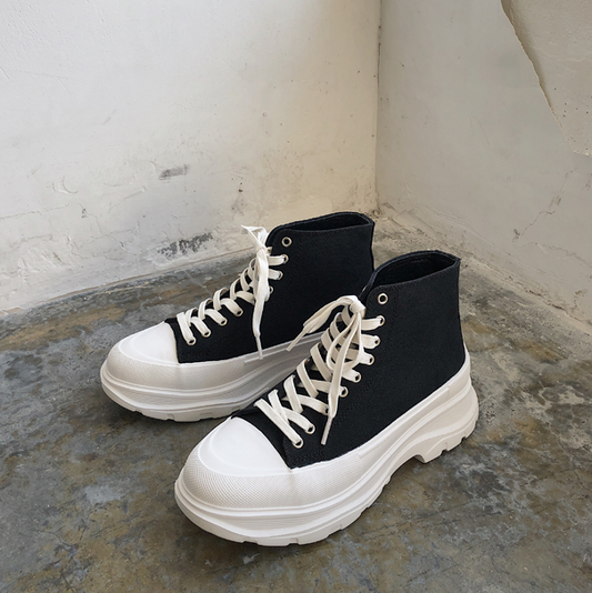 High sole school sneakers gm1523