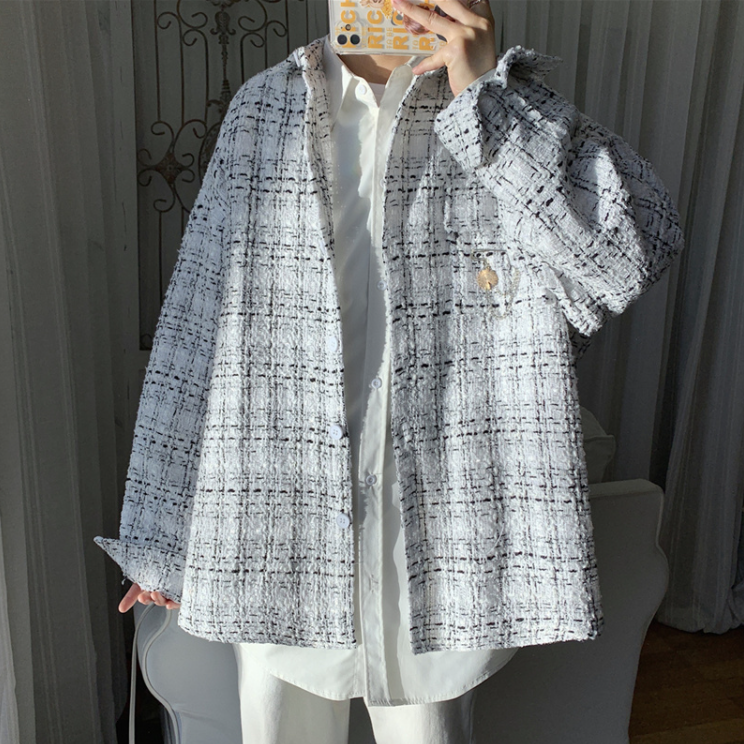 ツイードシャツOt1651|韓国メンズファッション通販