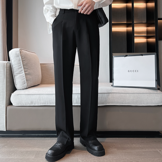 High waist center crease pants gm1832