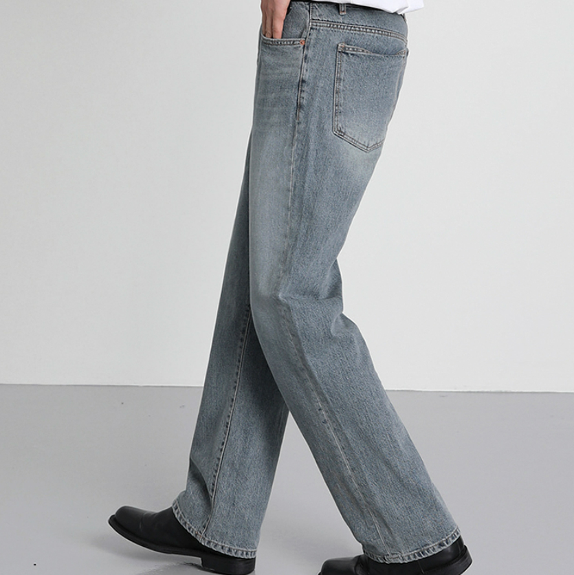 Straight long denim gm1847