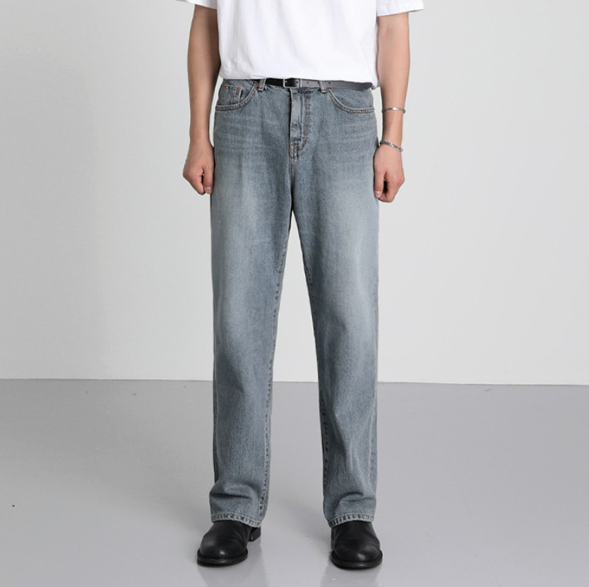 Straight long denim gm1847