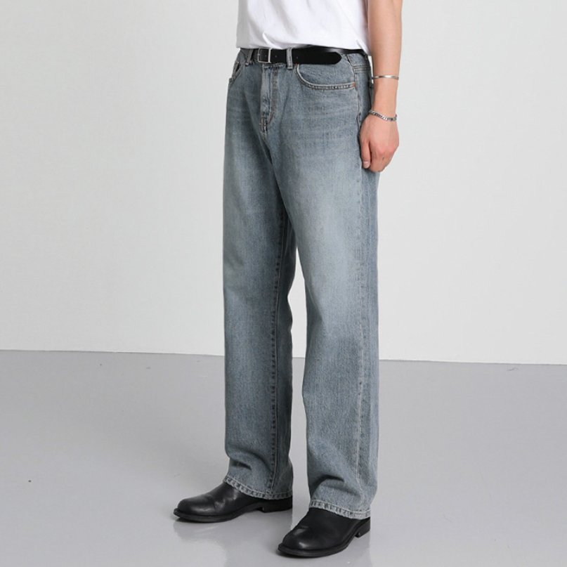 Straight long denim gm1847