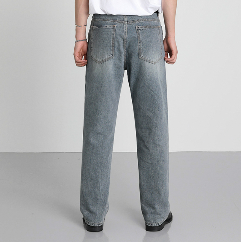 Straight long denim gm1847