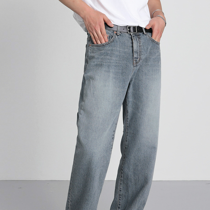 Straight long denim gm1847