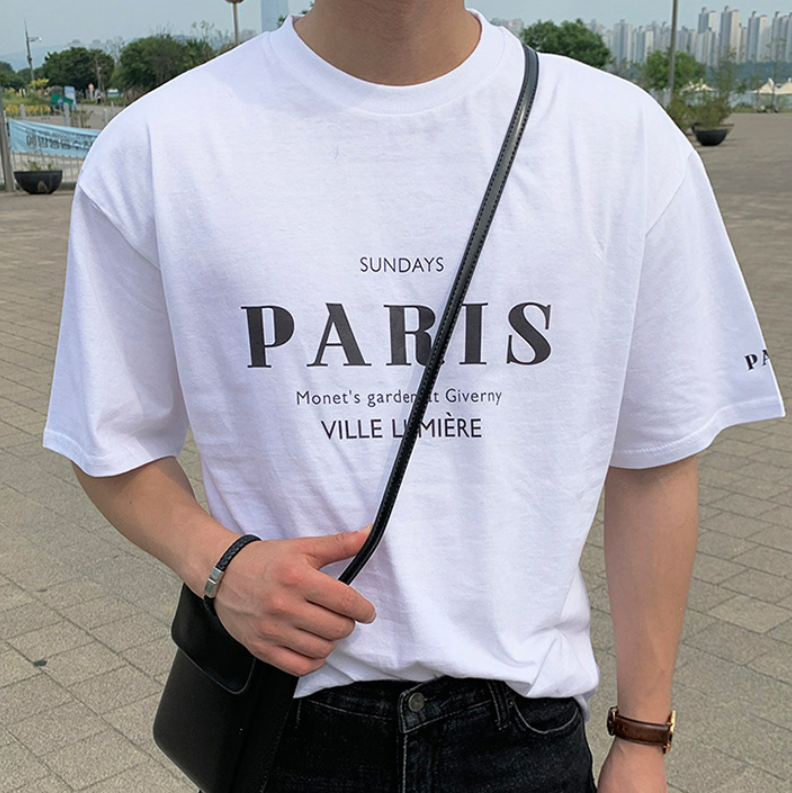 モダンParis Tシャツgm4368