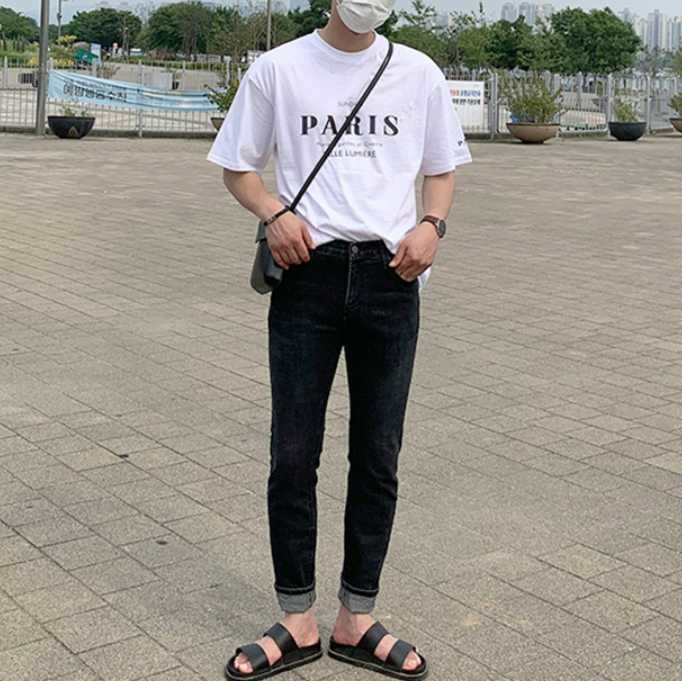 モダンParis Tシャツgm4368