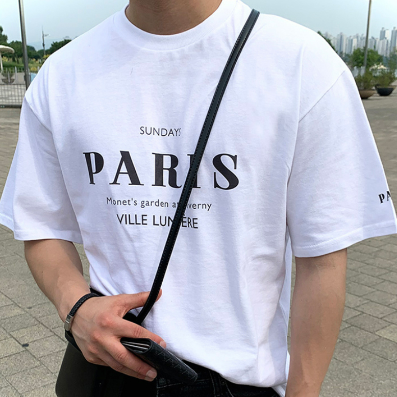 モダンParis Tシャツgm4368