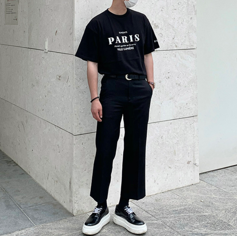 モダンParis Tシャツgm4368