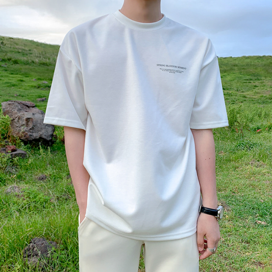 Drop shoulder logo T-shirt gm1970