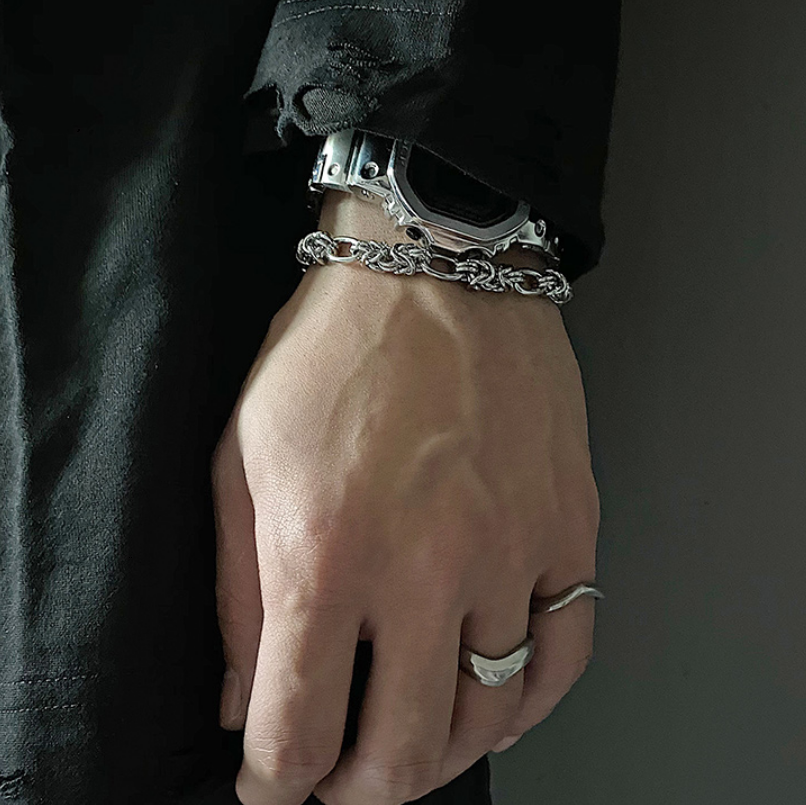 Retro silver bracelet gm2006