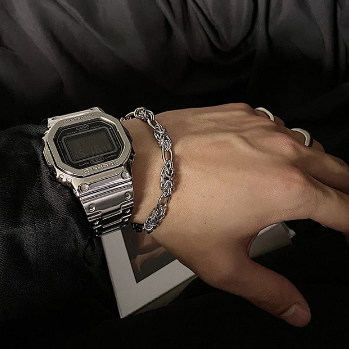 Retro silver bracelet gm2006