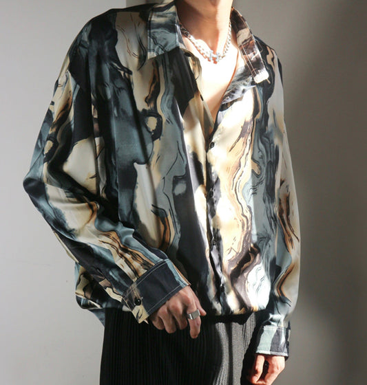 Silk satin shirt gm2723
