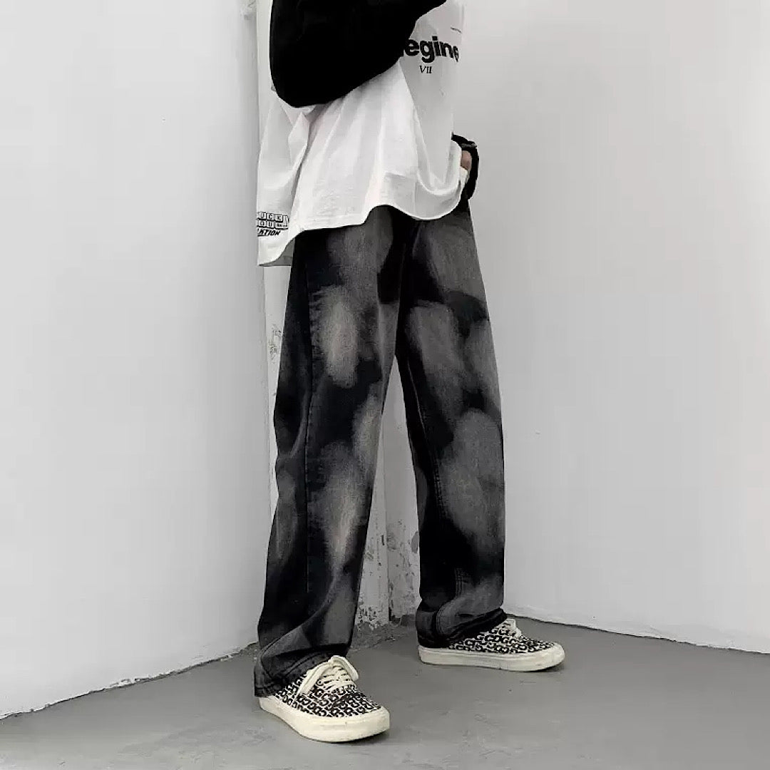 White side line loose pants gm2265