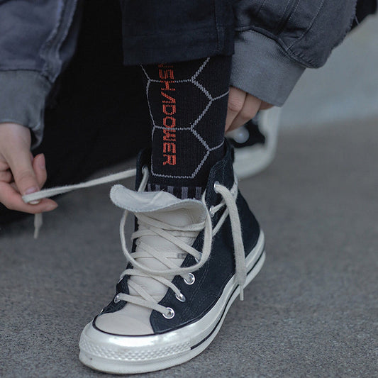 Gray line socks gm2374