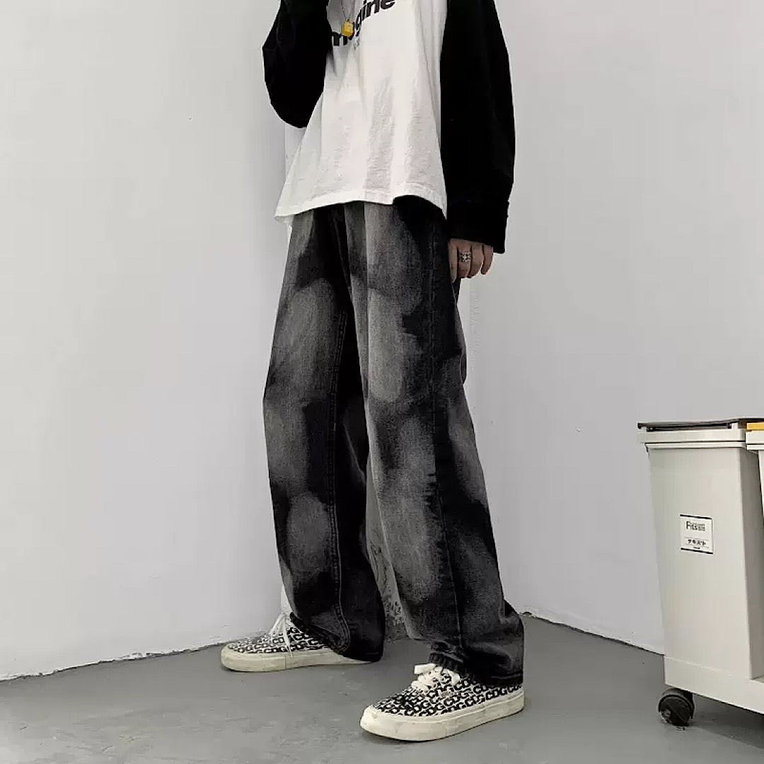 White side line loose pants gm2265