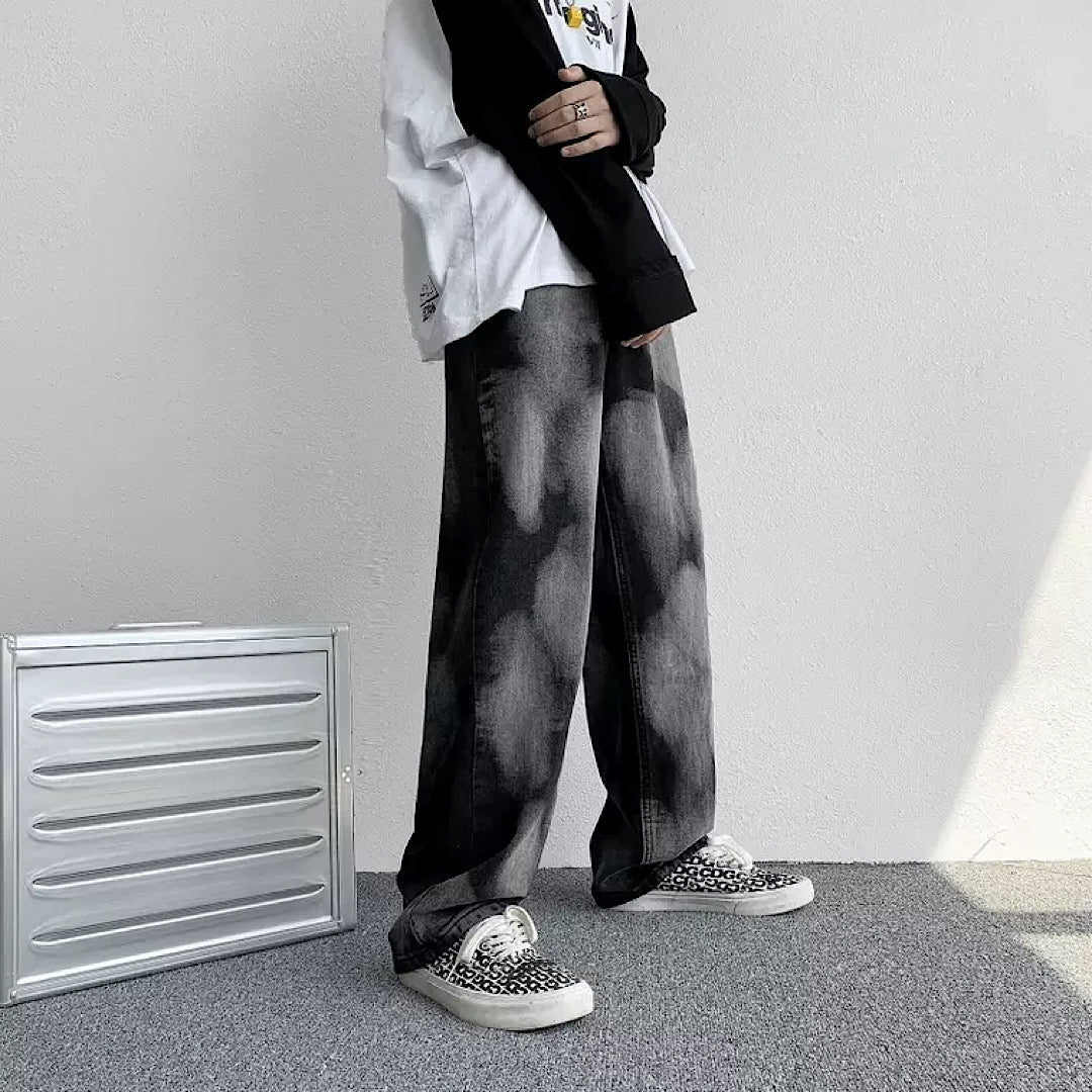 White side line loose pants gm2265