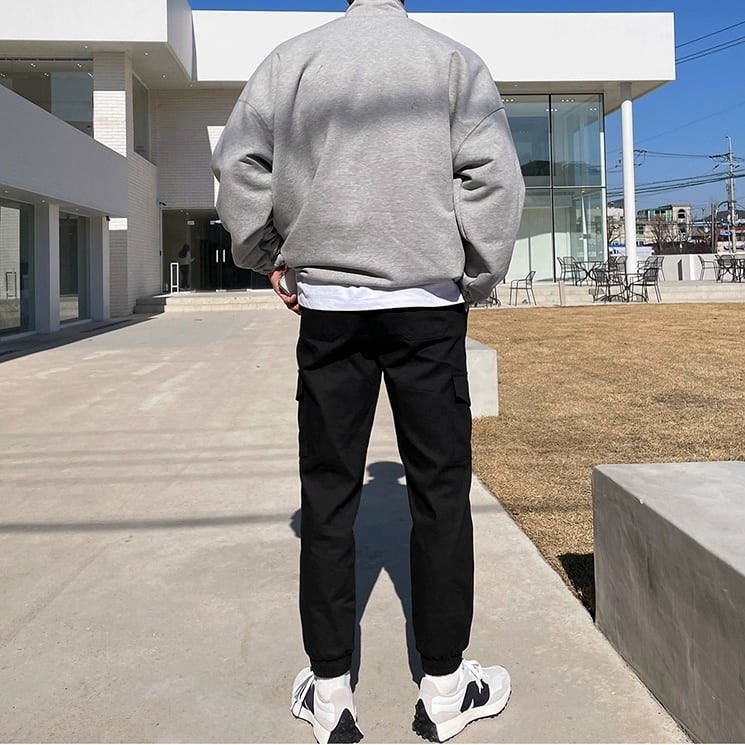 Half zipper sweatshirt gm2129