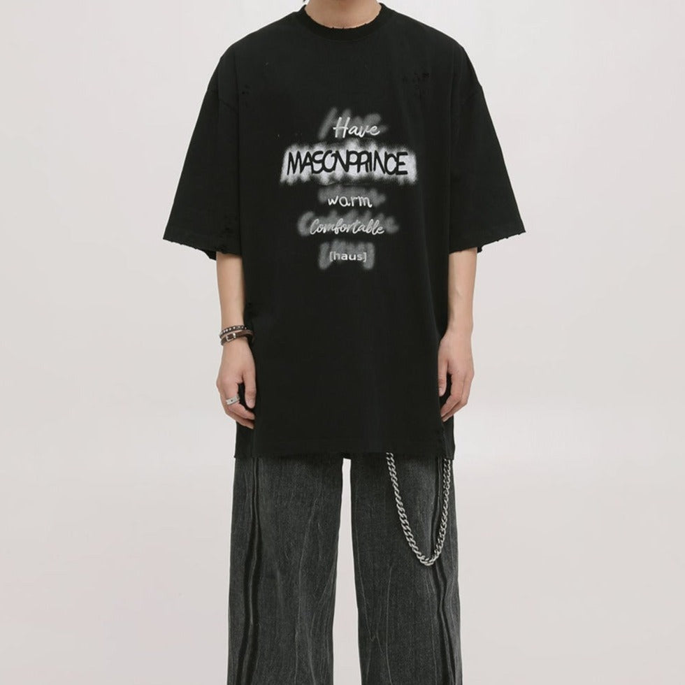 モダングラフィックTシャツ gm7172