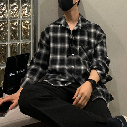 Casual check shirt gm4328
