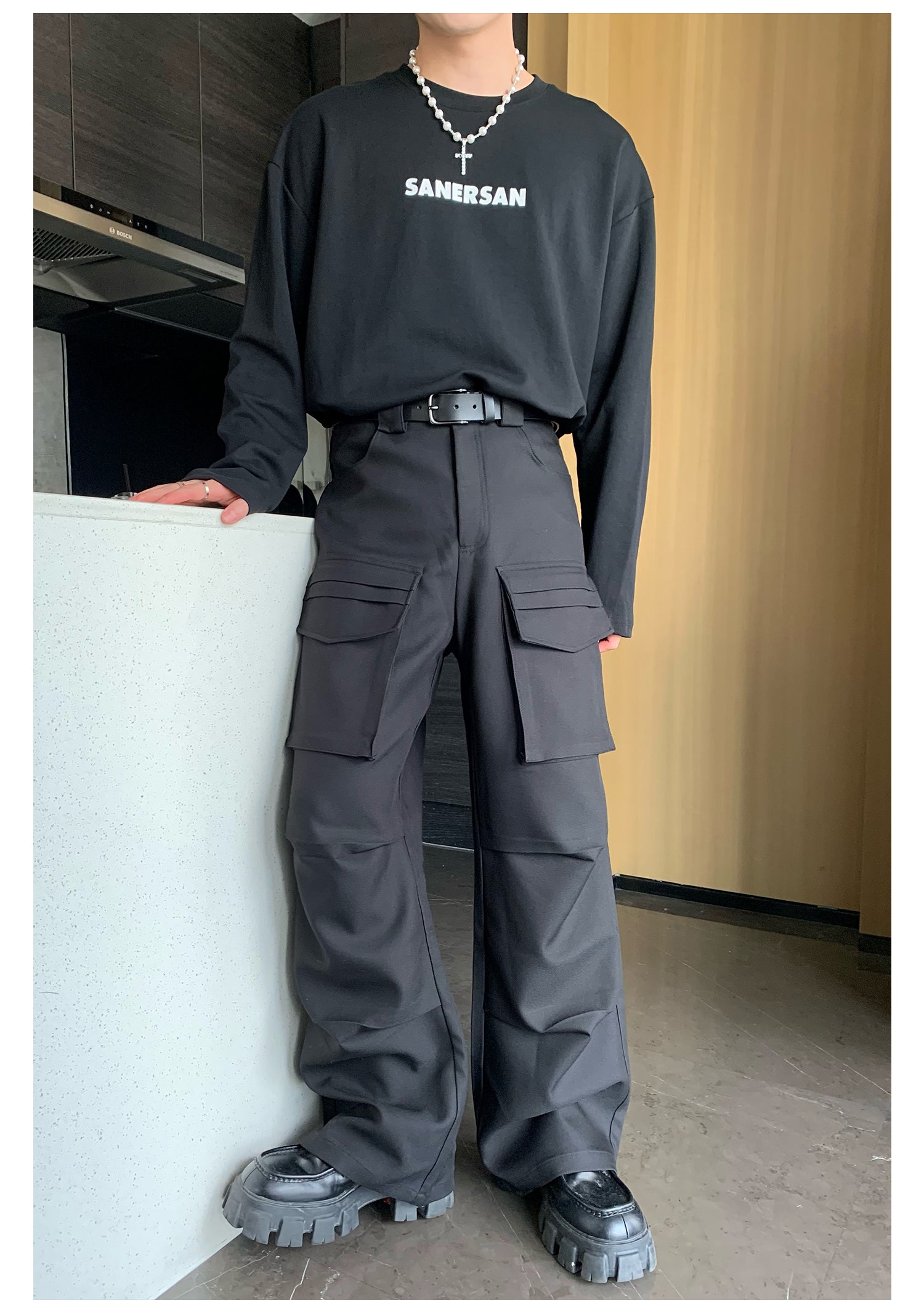 シンプルストリートカーゴパンツ gm2768