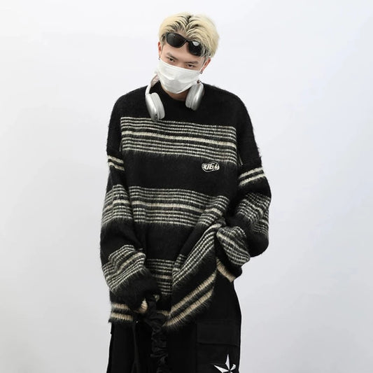Border mini point knit gm15023